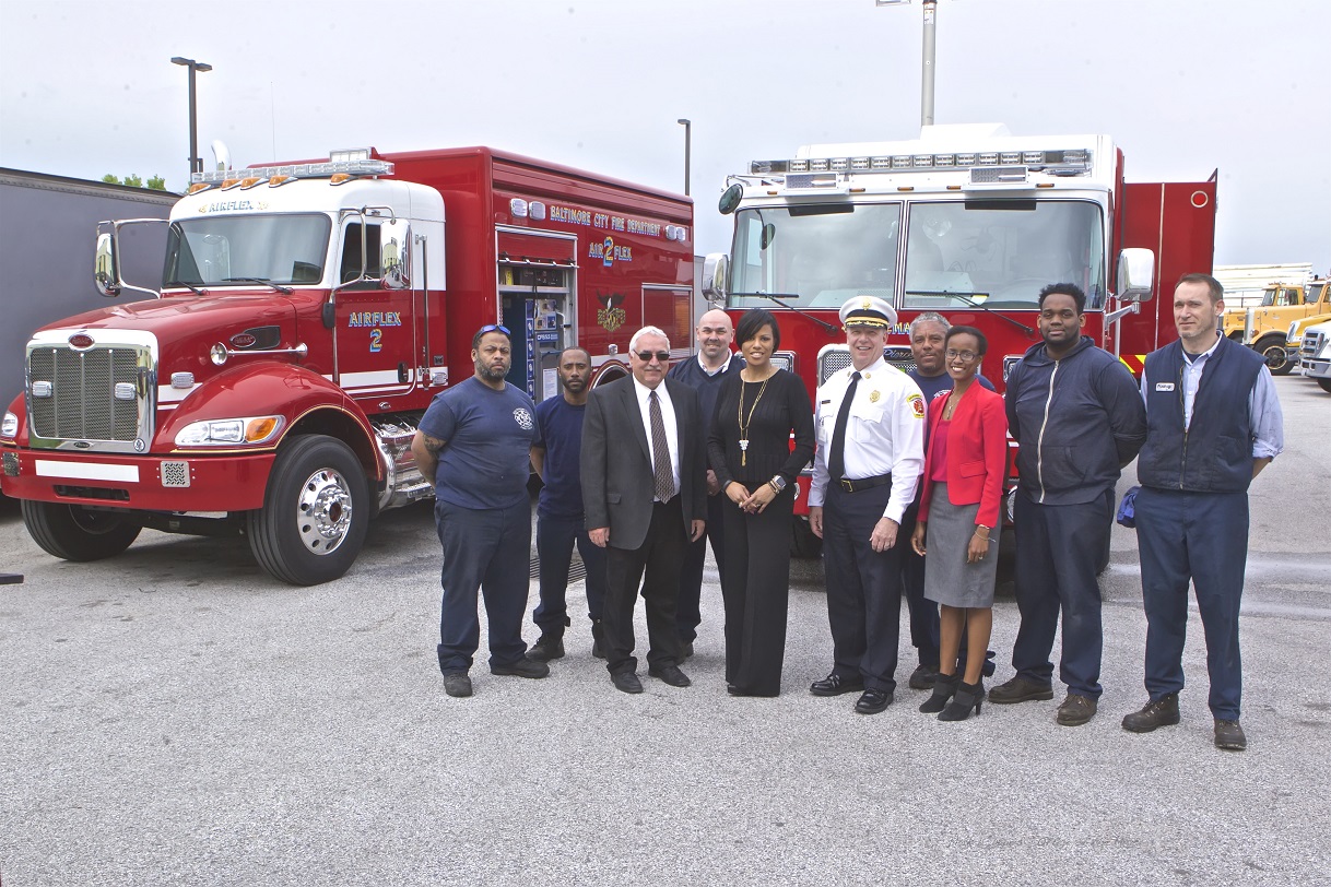 Mayoral Baltimore City Fire Department Equipment Announcement